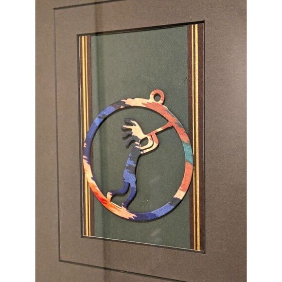 3/$30 Legend of the Kokopelli Handmade Framed Artwork - Picture 4 of 8